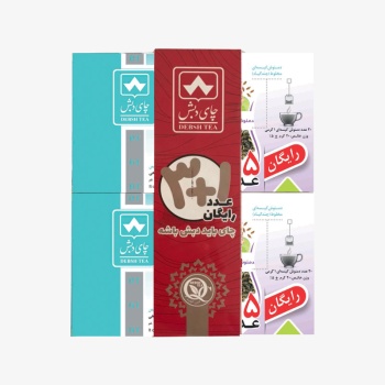  کیسه ای ورزش مخلوط چند گیاه چای دبش - 4 بسته 25 عددی6333ee9066d2e96630